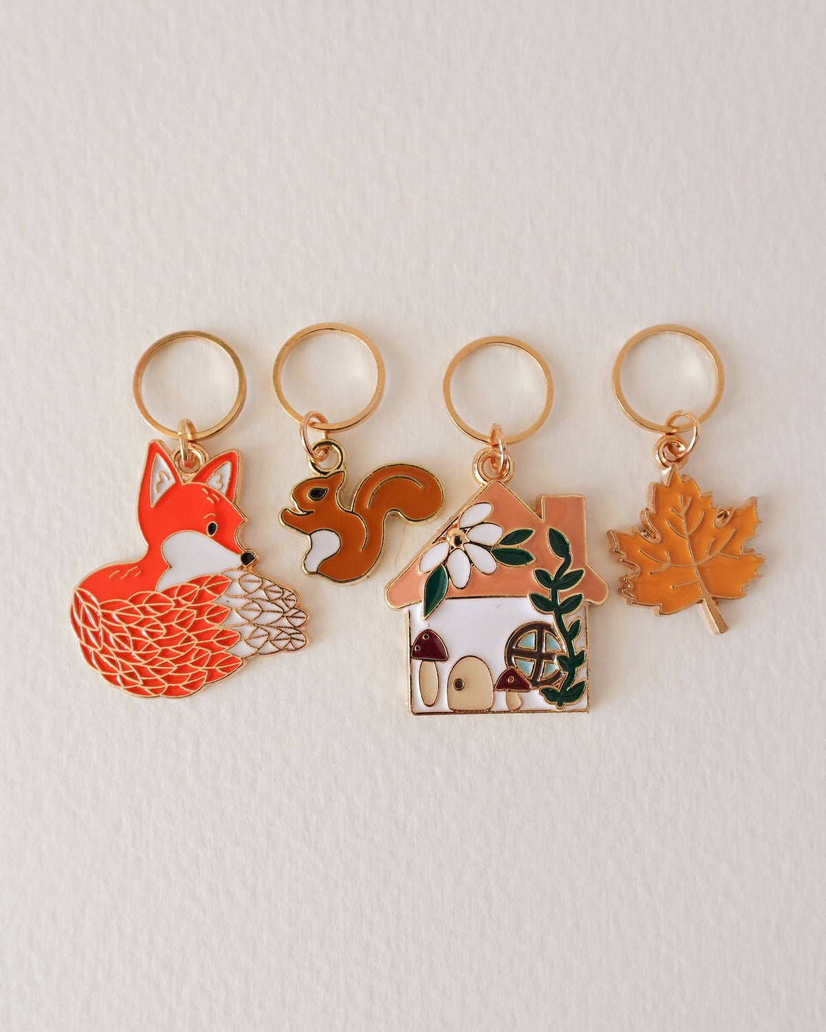 Hello Kim - Kim Chui - Autumn new version - Stitch markers