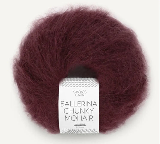 Ballerina Chunky Mohair Sandnes Garn PRE-ORDER - Treasure Modern Knitting