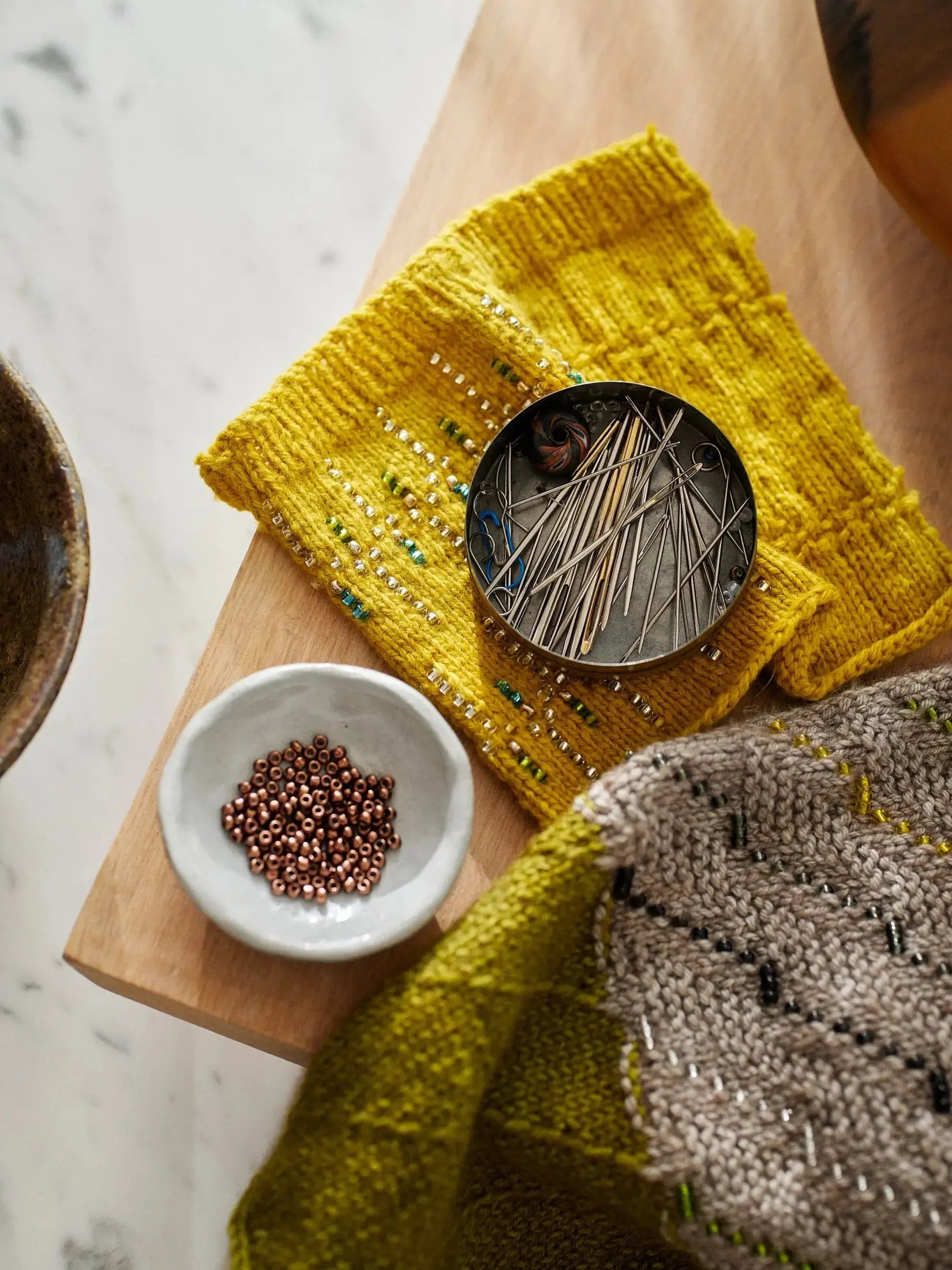 Beaded Colourwork - Jeanette Sloan PRE-ORDER - Treasure Modern Knitting