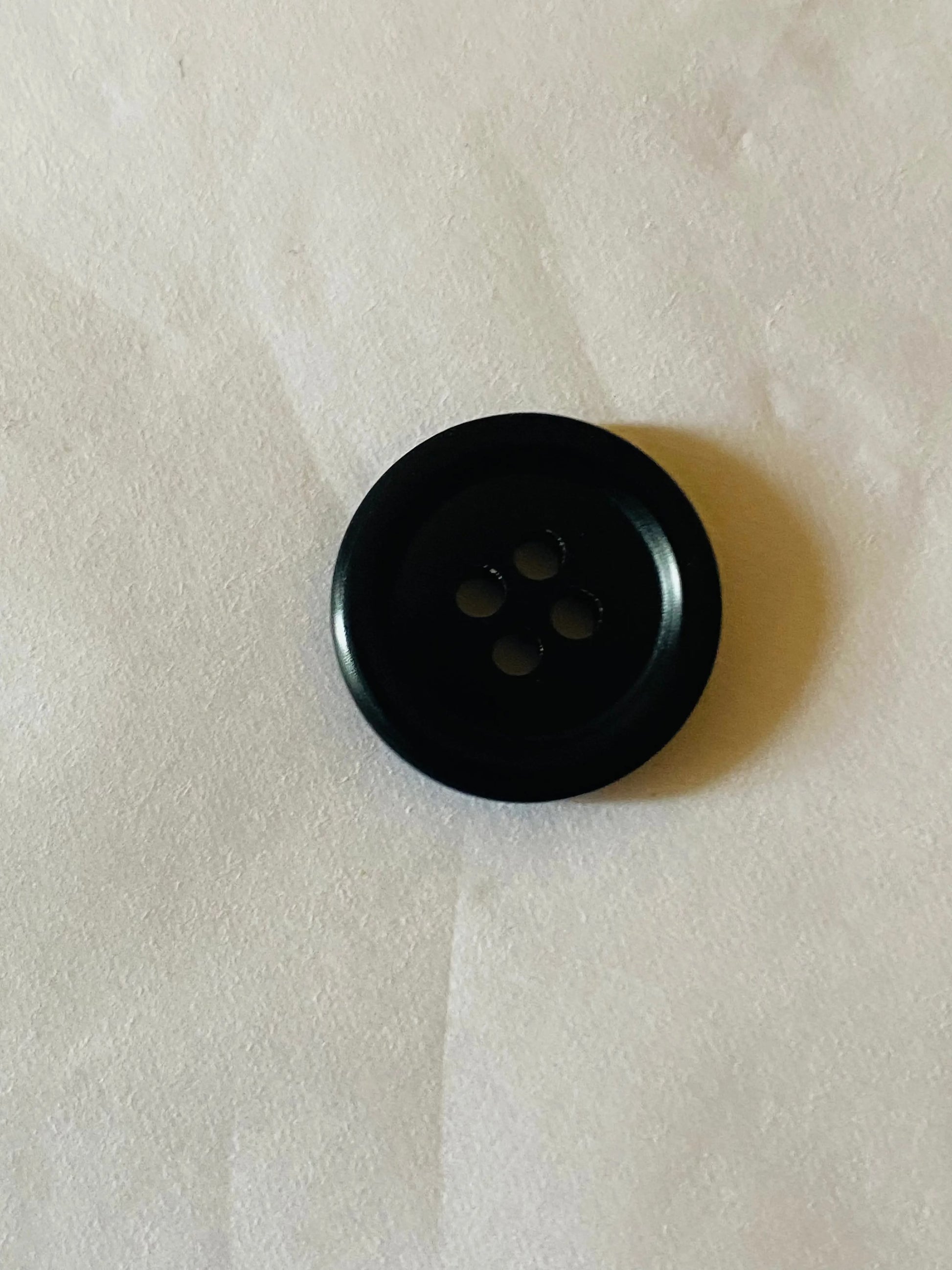 Black Galalith Buttons DeKnofa