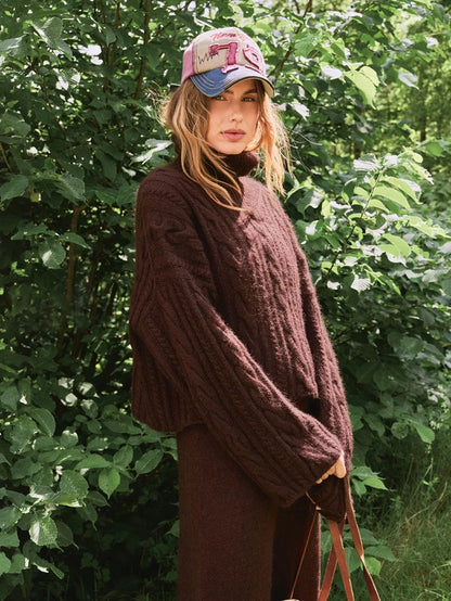 Sandnes Garn Brady sweater version - Treasure Modern Knitting