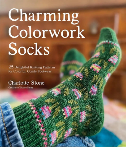 Stone Knits Charlotte Stone Charming Colorwork Socks 