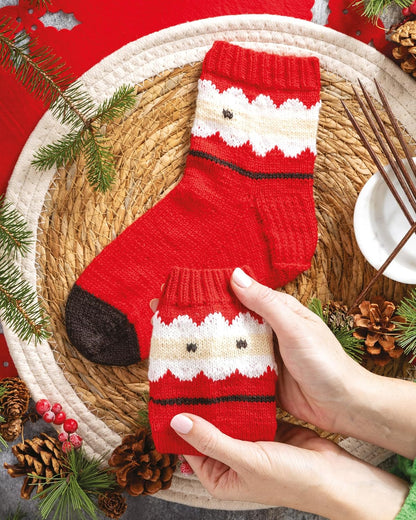 Knit a Box of Christmas Socks: 24 festive sock knitting patterns for the holidays
