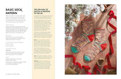 Knit a Box of Christmas Socks: 24 festive sock knitting patterns for the holidays