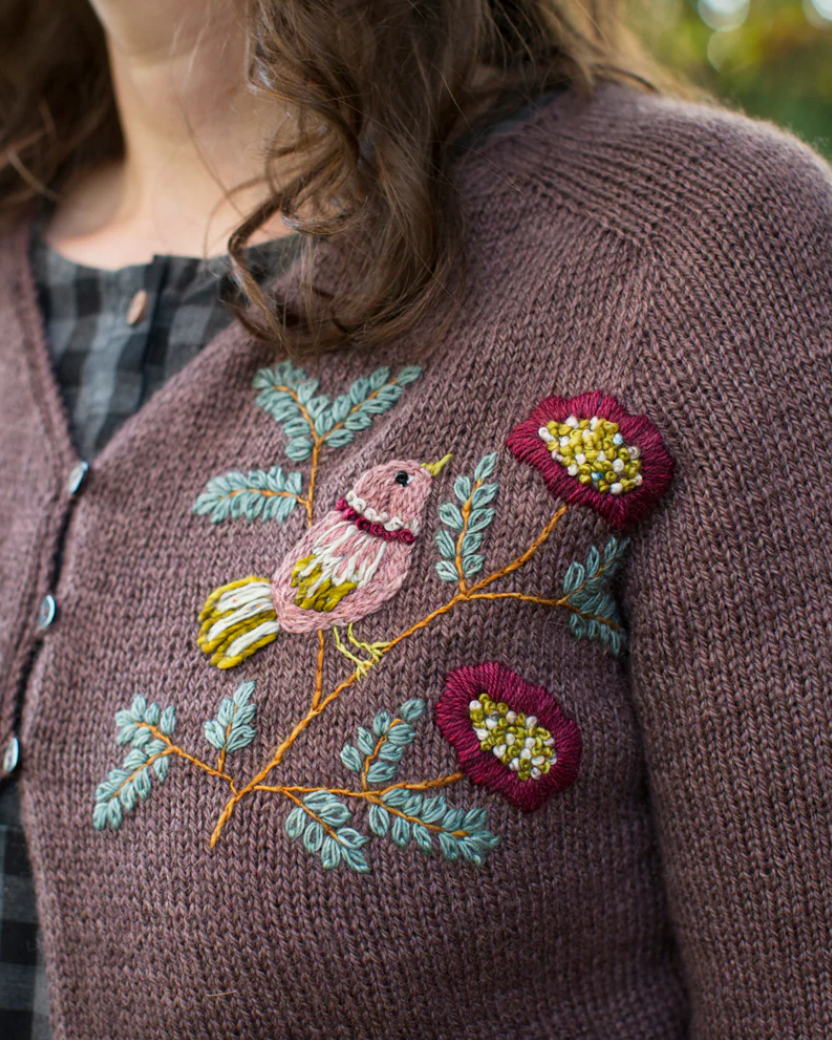 Embroidery on Knits - Judit Gummlich - Treasure Modern Knitting