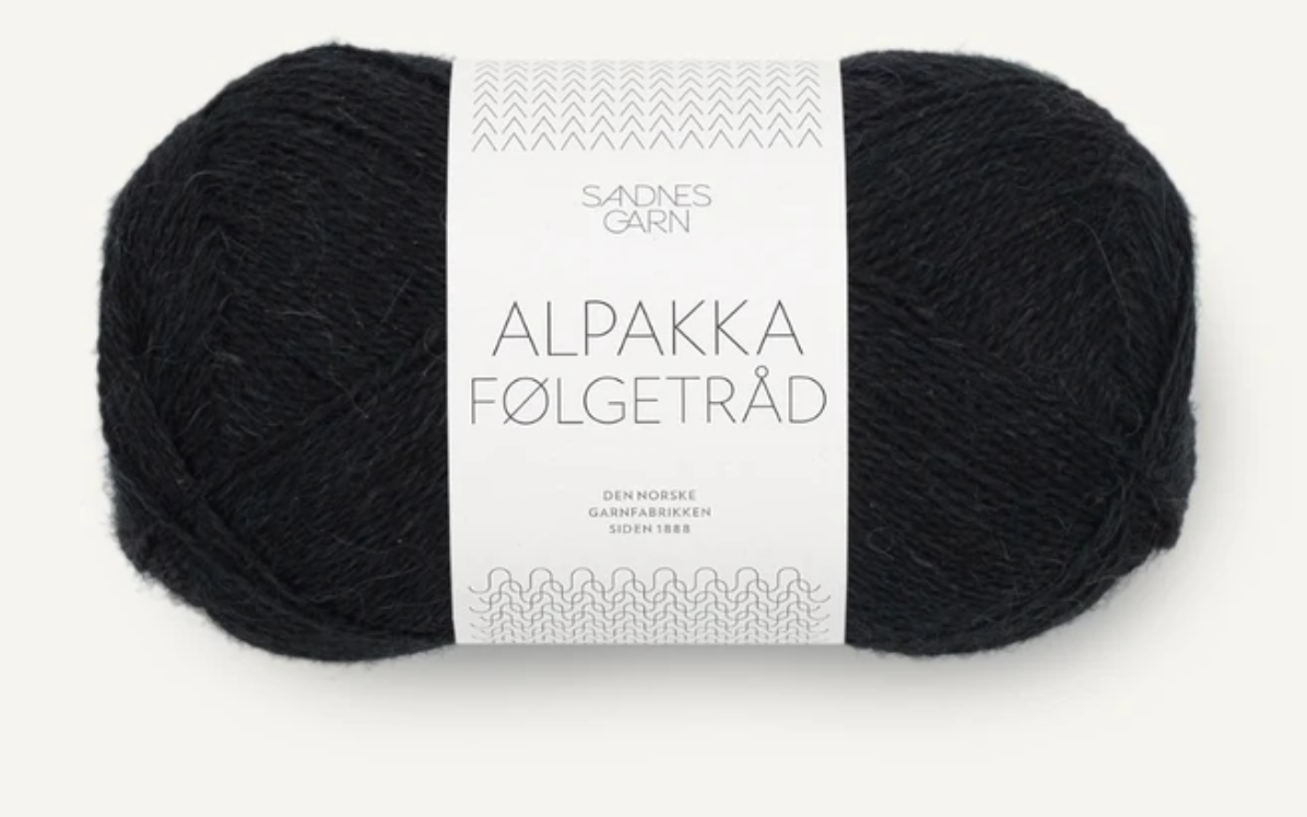 Alpakka Følgetråd Sandnes Garn - Treasure Modern Knitting