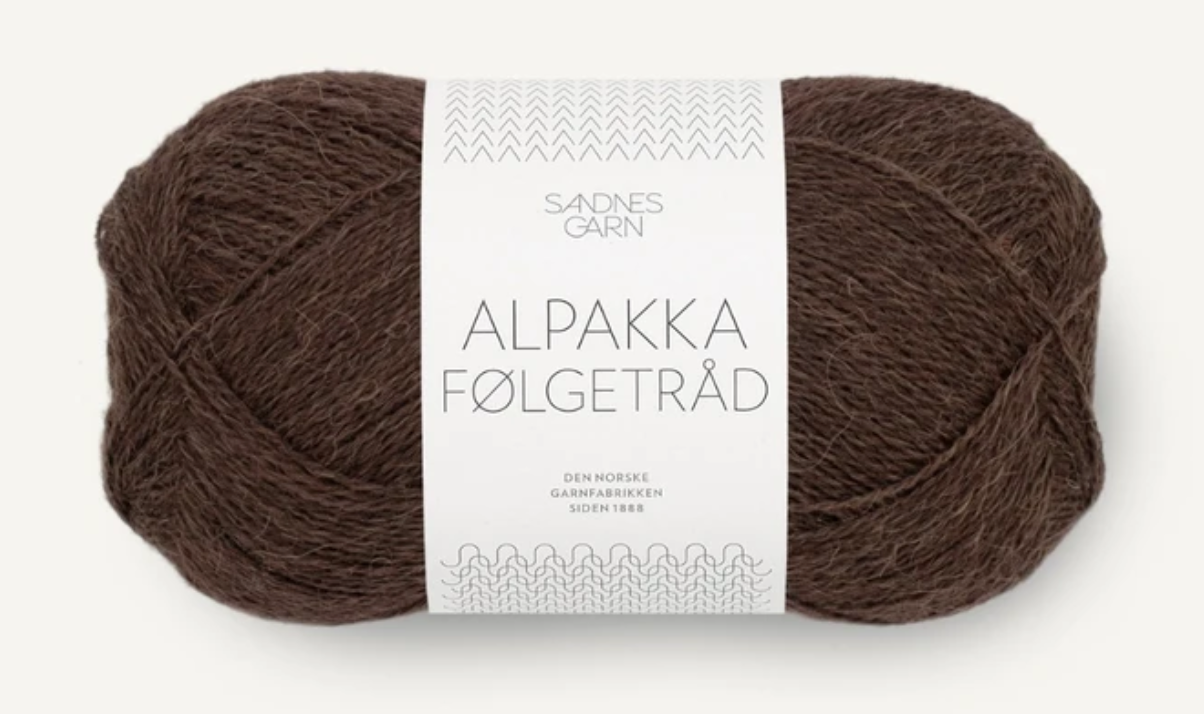 Alpakka Følgetråd Sandnes Garn - Treasure Modern Knitting