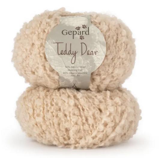 Teddy Dear Gepard garn 50g - Treasure Modern Knitting