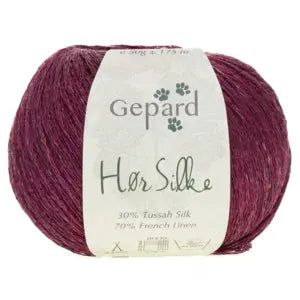 Gepard HØR SILKE 50g Gepard Garn