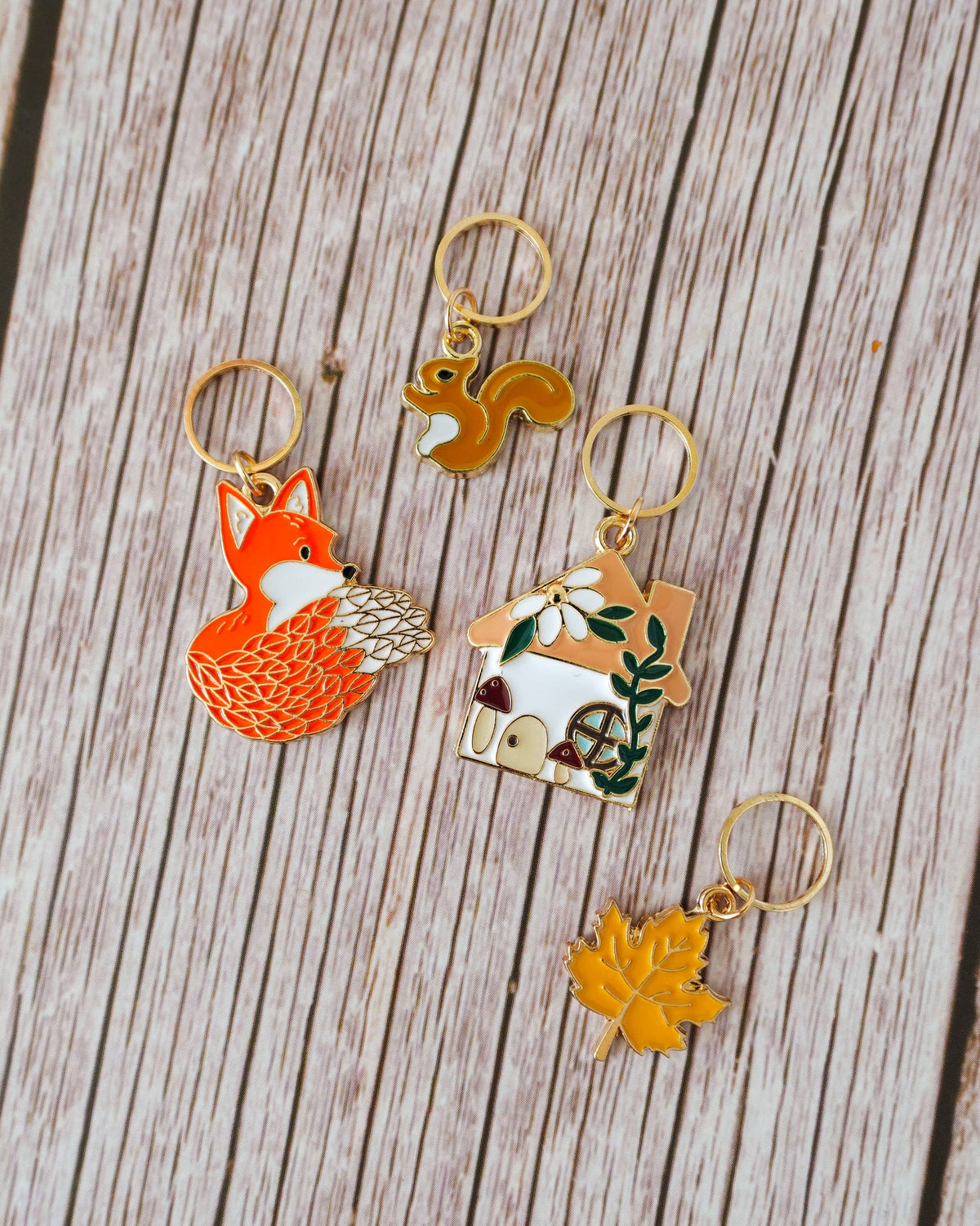 Hello Kim - Kim Chui - Autumn new version - Stitch markers