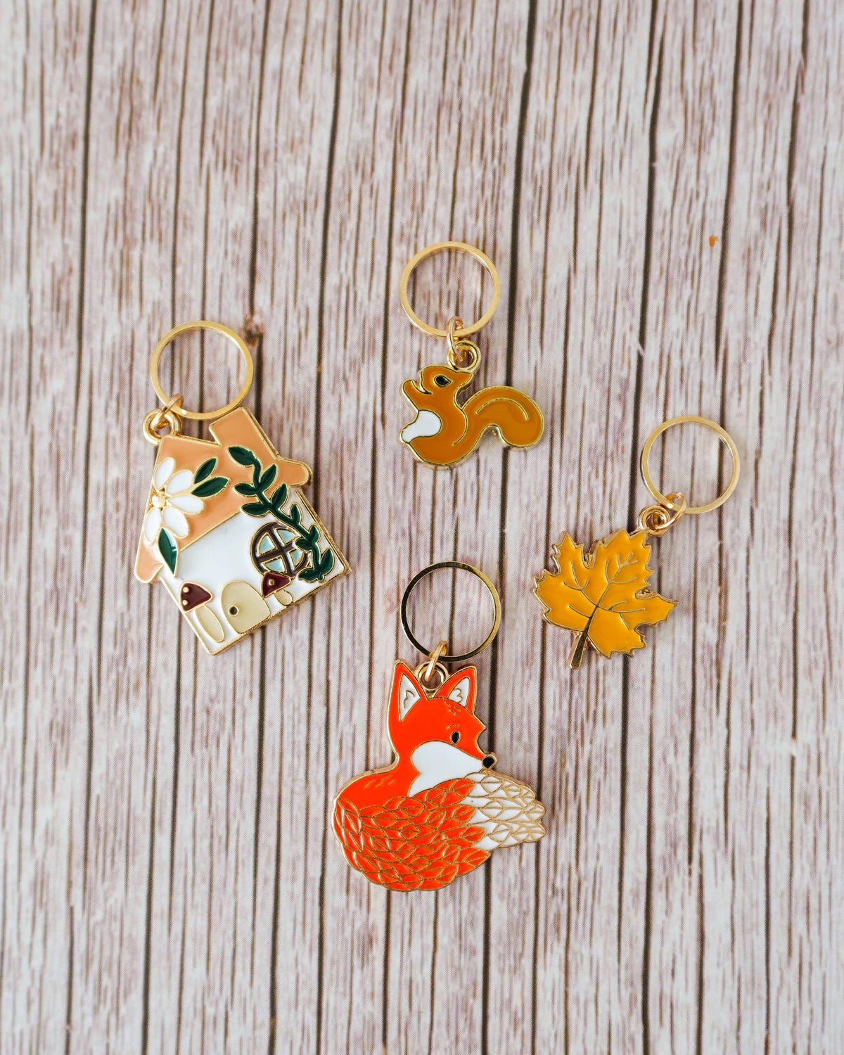 Hello Kim - Kim Chui - Autumn new version - Stitch markers