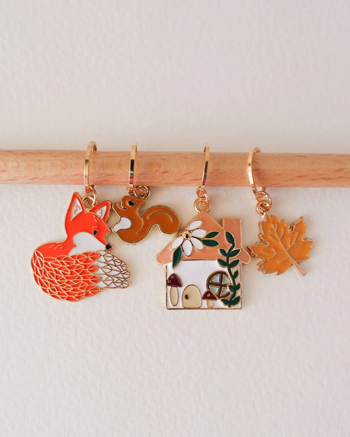 Hello Kim - Kim Chui - Autumn new version - Stitch markers