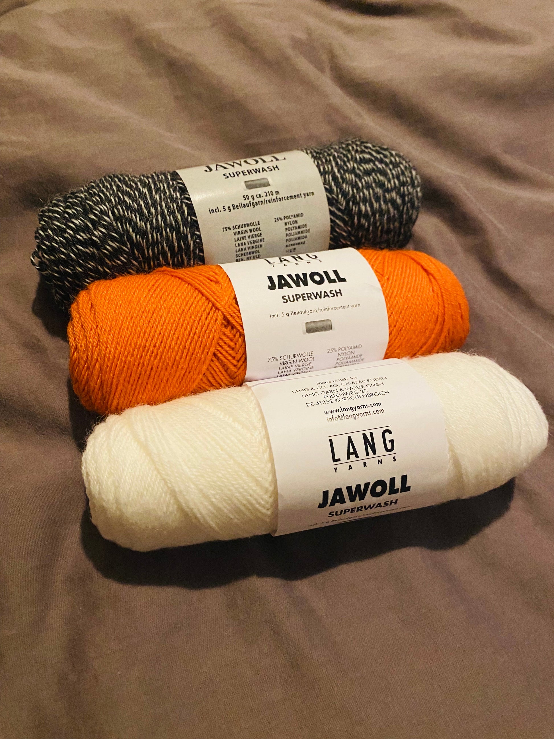 I ain't afraid of no ghost Jawoll yarn kit - Treasure Modern Knitting