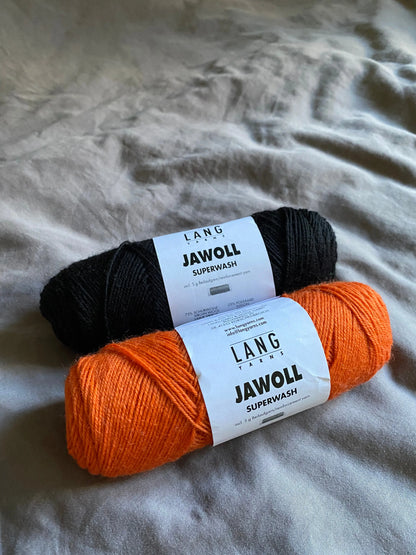 I'm Batty for Halloween Jawoll yarn kit Treasure Modern Knitting