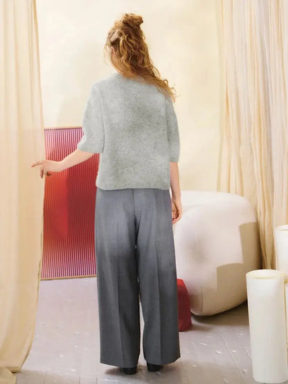 Ivy Tee pattern Sunday & Tynn Silk Mohair version Sandnes Garn Sandnes Garn