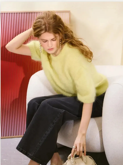 Sandnes Garn Ivy Tee pattern  PRE- ORDER - Treasure Modern Knitting