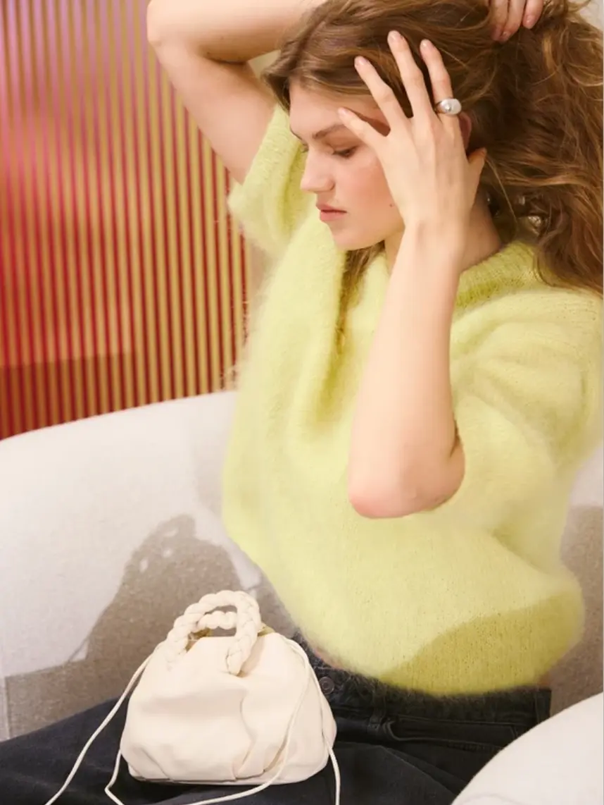 Ivy Tee yarn kits Sandnes Garn - Treasure Modern Knitting