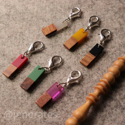 Jenerates by Jen Hogg - Jenerates Stitch Markers - Colours Jenerates by Jen Hogg