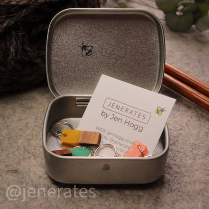 Jenerates by Jen Hogg - Jenerates Stitch Markers - Colours Jenerates by Jen Hogg