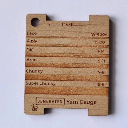 Jenerates by Jen Hogg - Jenerates yarn gauge Jenerates by Jen Hogg