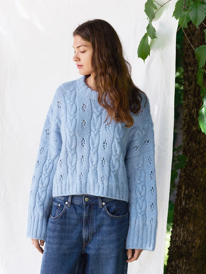 Sandnes Garn Junia sweater pattern