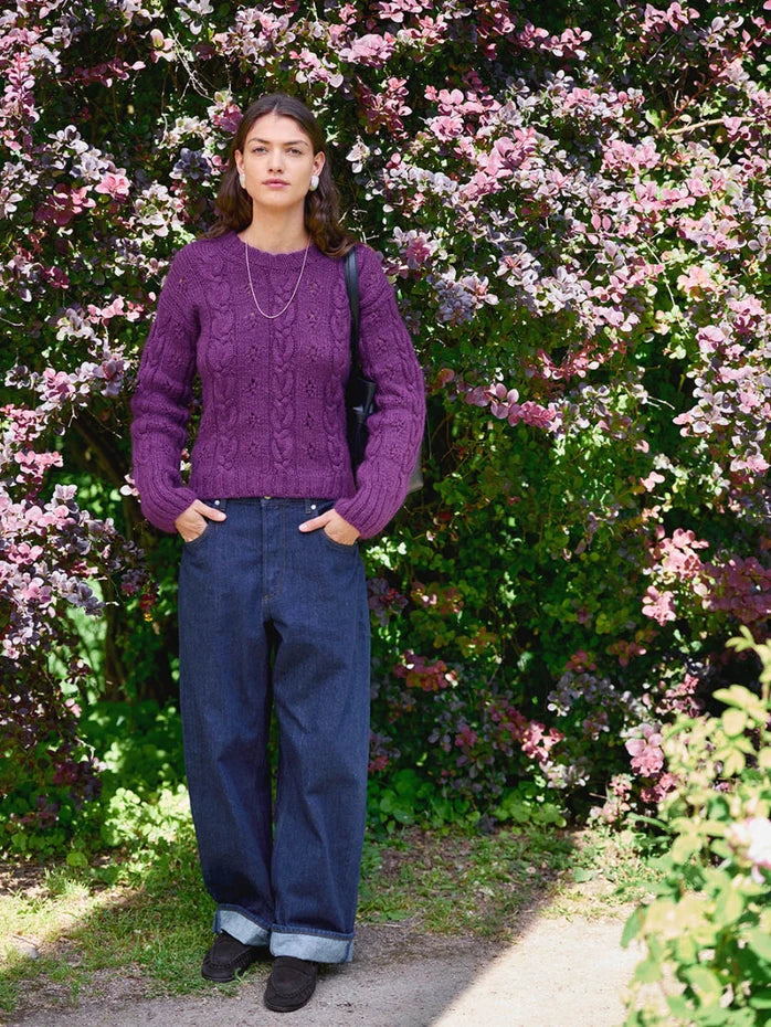 Sandnes Garn Junia sweater pattern