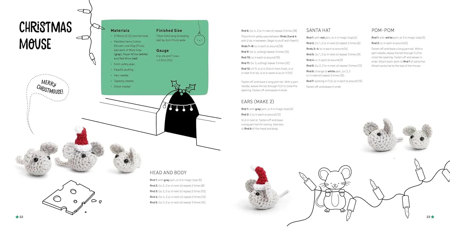 Kawaii Crochet Christmas: 40 super cute amigurumi patterns for the festive season: 3 David & Charles