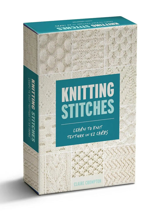 Knitting Stitches - 52 Card Deck - Claire Crompton
