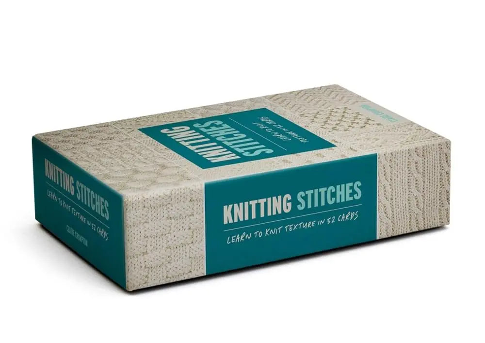 Knitting Stitches - 52 Card Deck - Claire Crompton