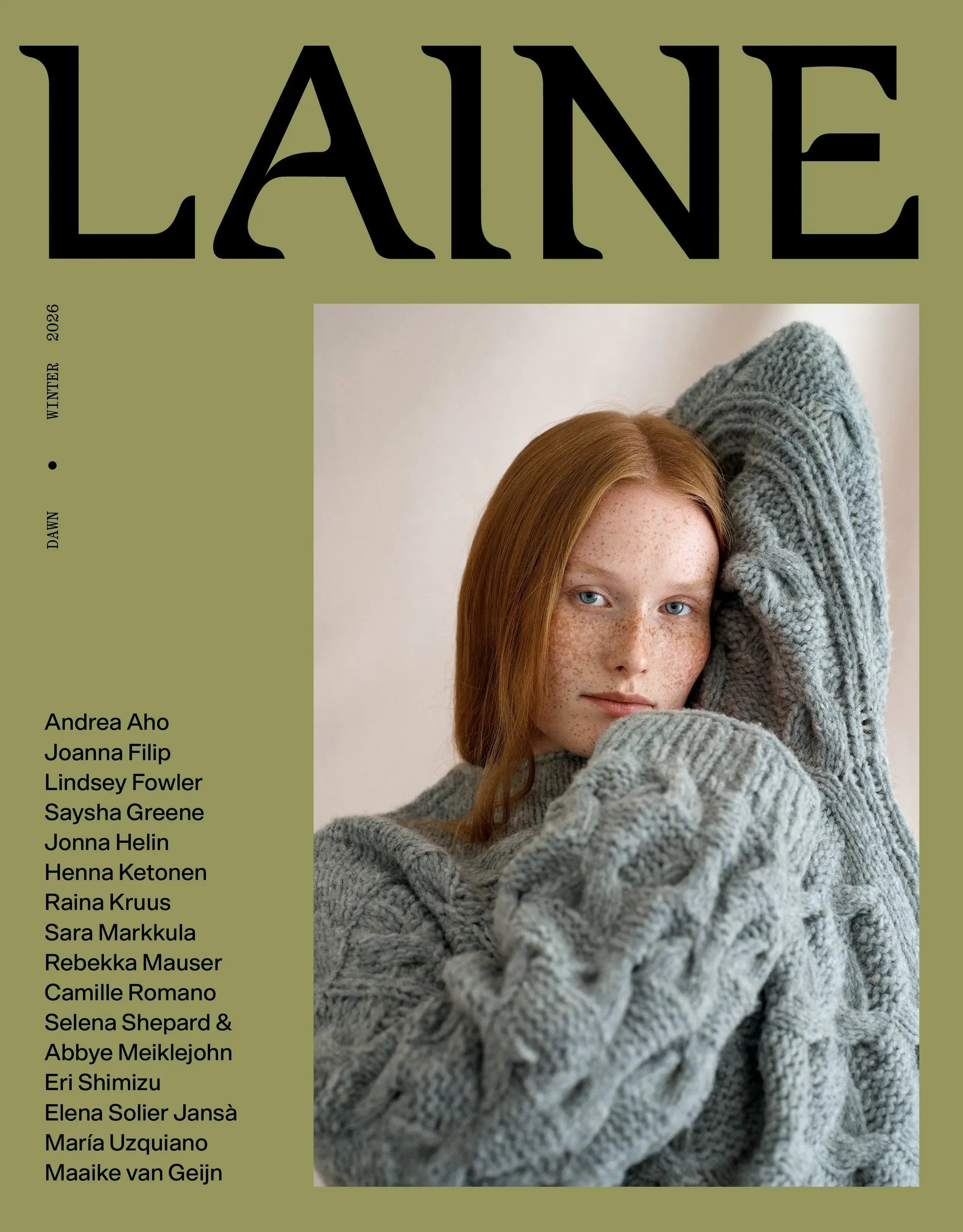 Laine Magazine 27 - Dawn PRE-ORDER - Treasure Modern Knitting 