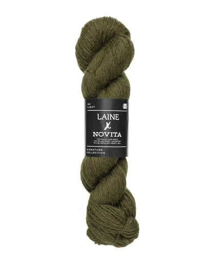 Laine x Novita Mosspath cardigan PRE-ORDER - Treasure Modern Knitting