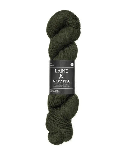 Laine x Novita Mosspath cardigan PRE-ORDER - Treasure Modern Knitting