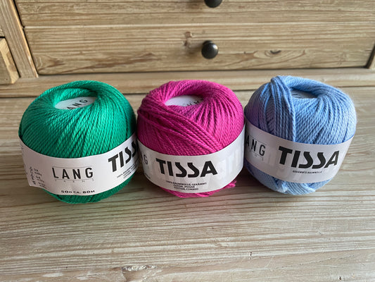 Lang yarns Tissa 50g - Treasure Modern Knitting