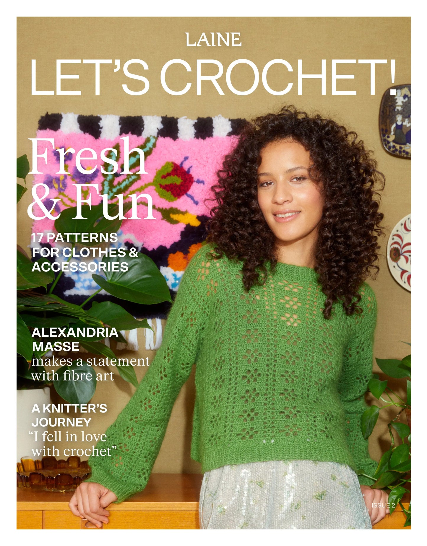 Let's Crochet! 2 - Laine Publishing PRE-ORDER - Treasure Modern Knitting