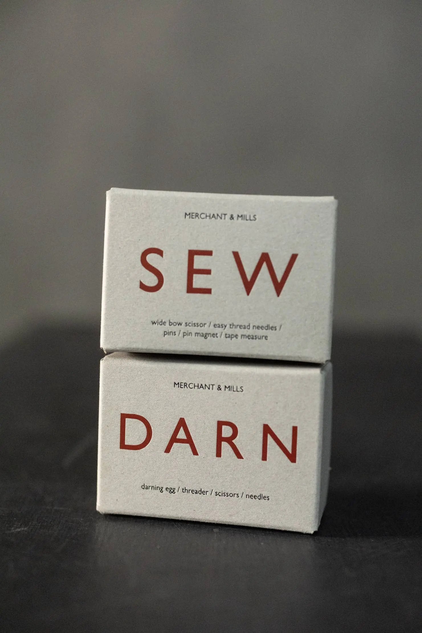 Merchant and Mills - Essential Darning Kit in Handsome Box Merchant and Mills