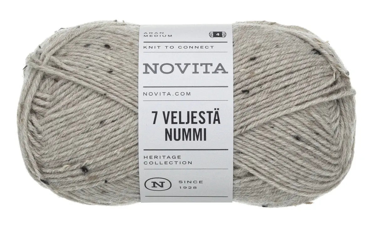 Novita 7 Veljestä/7 Brothers Nummi tweed sock