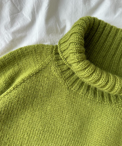 PetiteKnit Amy sweater yarn kit - Treasure Modern Knitting