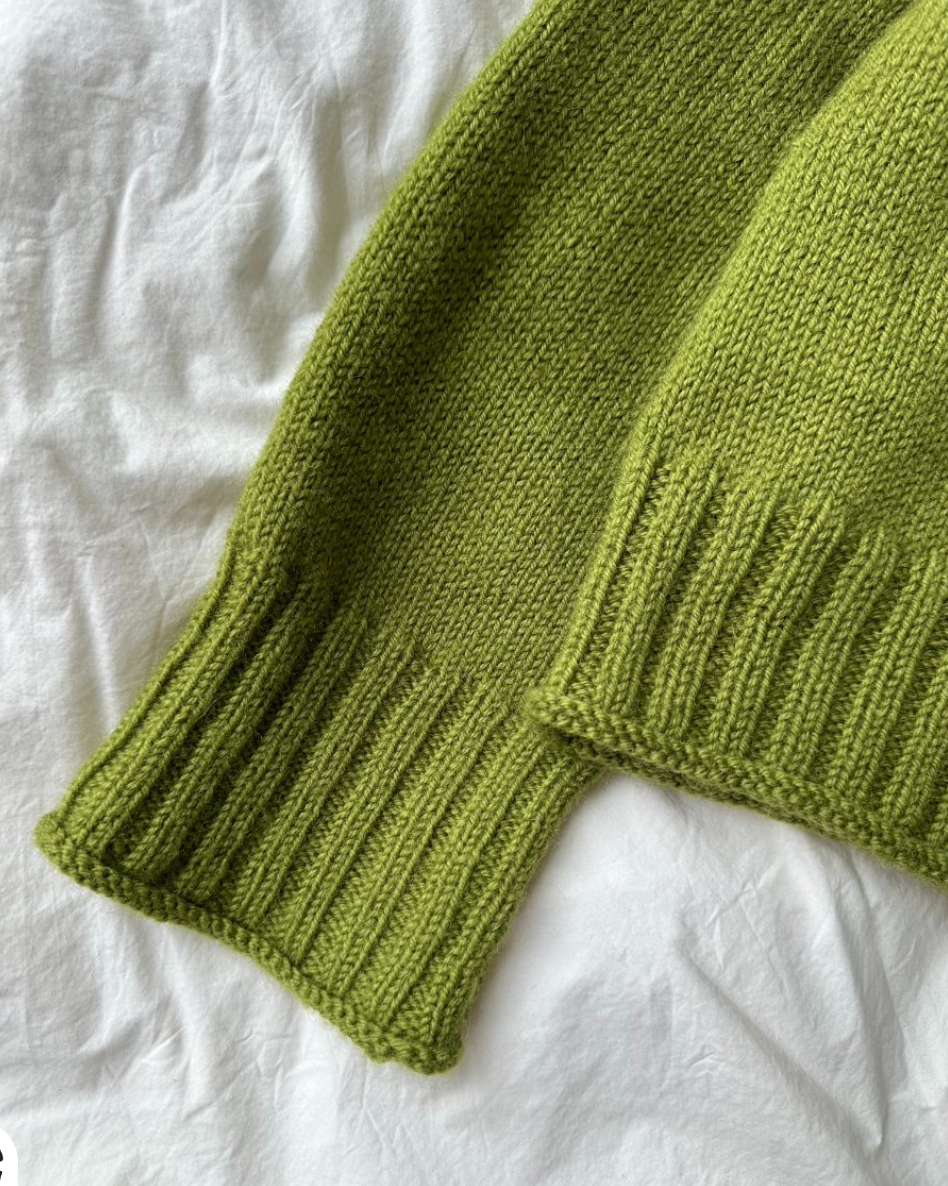 PetiteKnit Amy sweater yarn kit - Treasure Modern Knitting