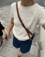 PetiteKnit Anker's Summer Shirt pattern PetiteKnit