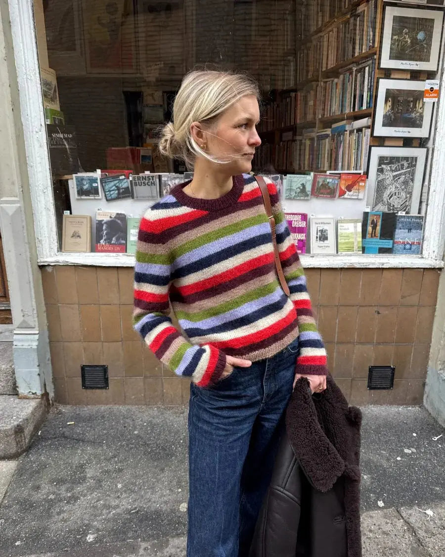 PetiteKnit Aros sweater pattern PetiteKnit