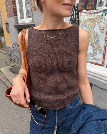 PetiteKnit Bea top pattern PetiteKnit