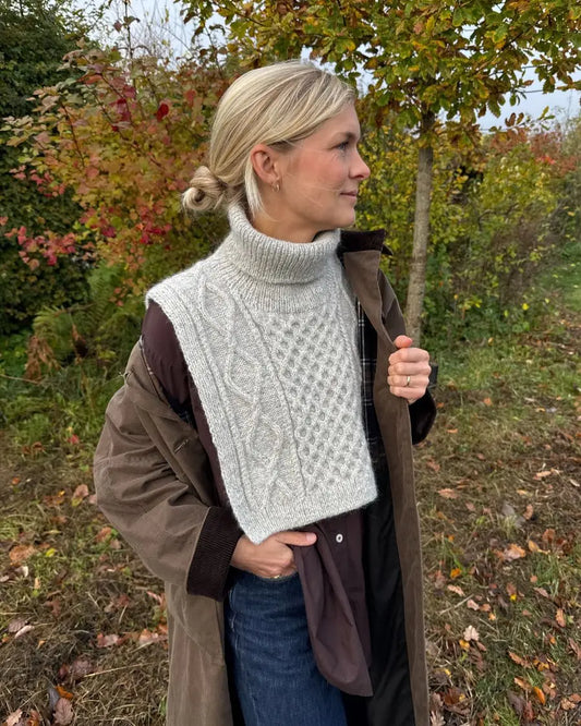 PetiteKnit Dagmar neck pattern PetiteKnit