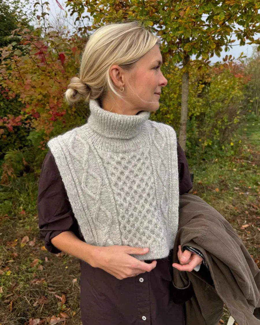 PetiteKnit Dagmar neck pattern PetiteKnit