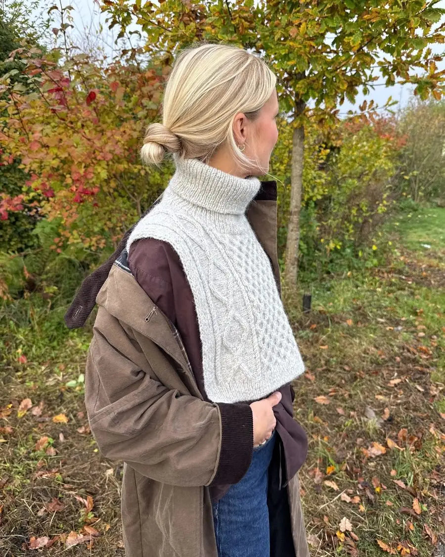 PetiteKnit Dagmar neck pattern PetiteKnit