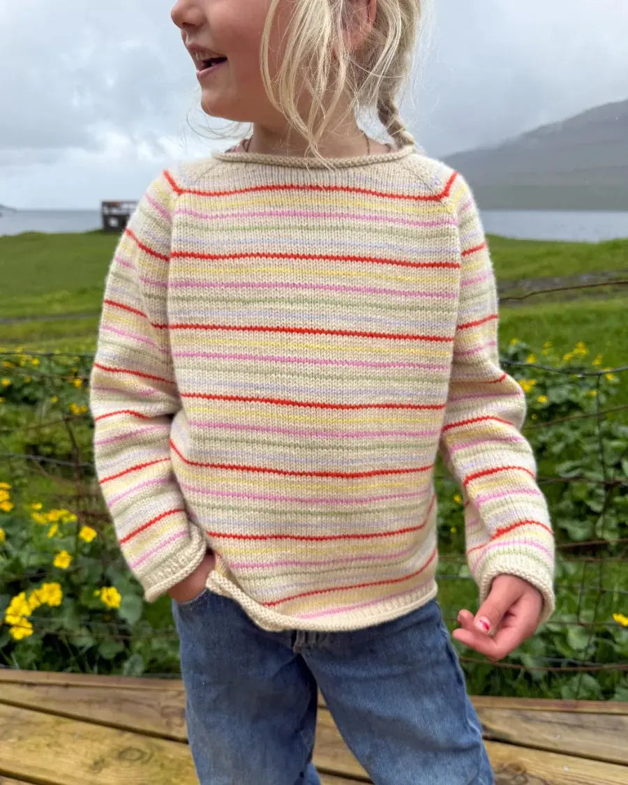 PetiteKnit Frankie sweater junior pattern PetiteKnit