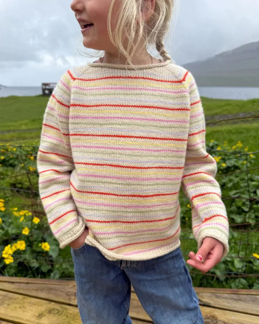 PetiteKnit Frankie sweater junior pattern PetiteKnit