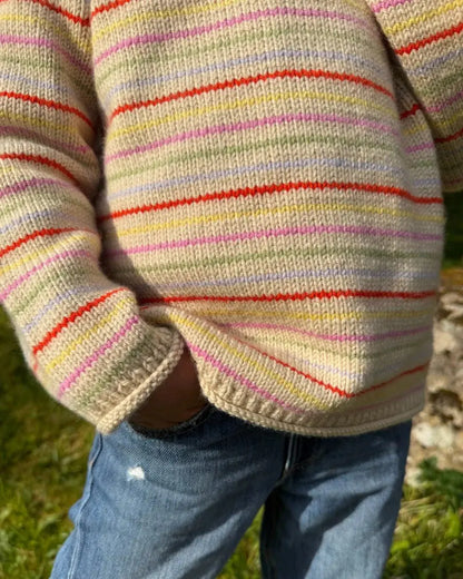 PetiteKnit Frankie sweater junior pattern PetiteKnit