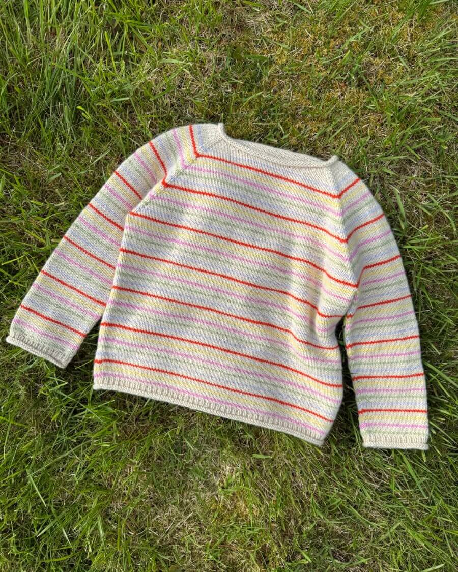 PetiteKnit Frankie sweater junior pattern PetiteKnit