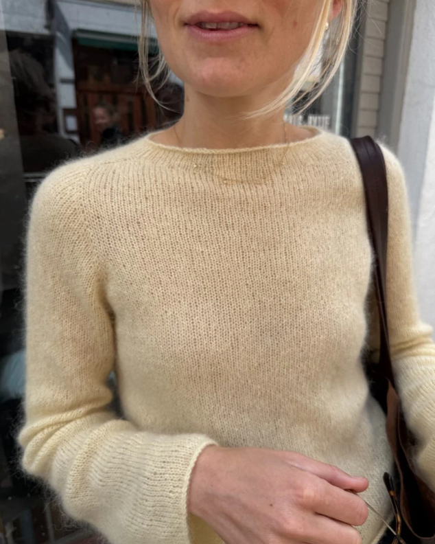 PetiteKnit Ivy Blouse yarn kit - Treasure Modern Knitting