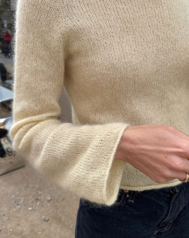 PetiteKnit Ivy Blouse yarn kit - Treasure Modern Knitting